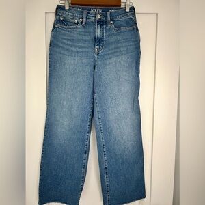 JCREW Slim Wide Leg Jeans